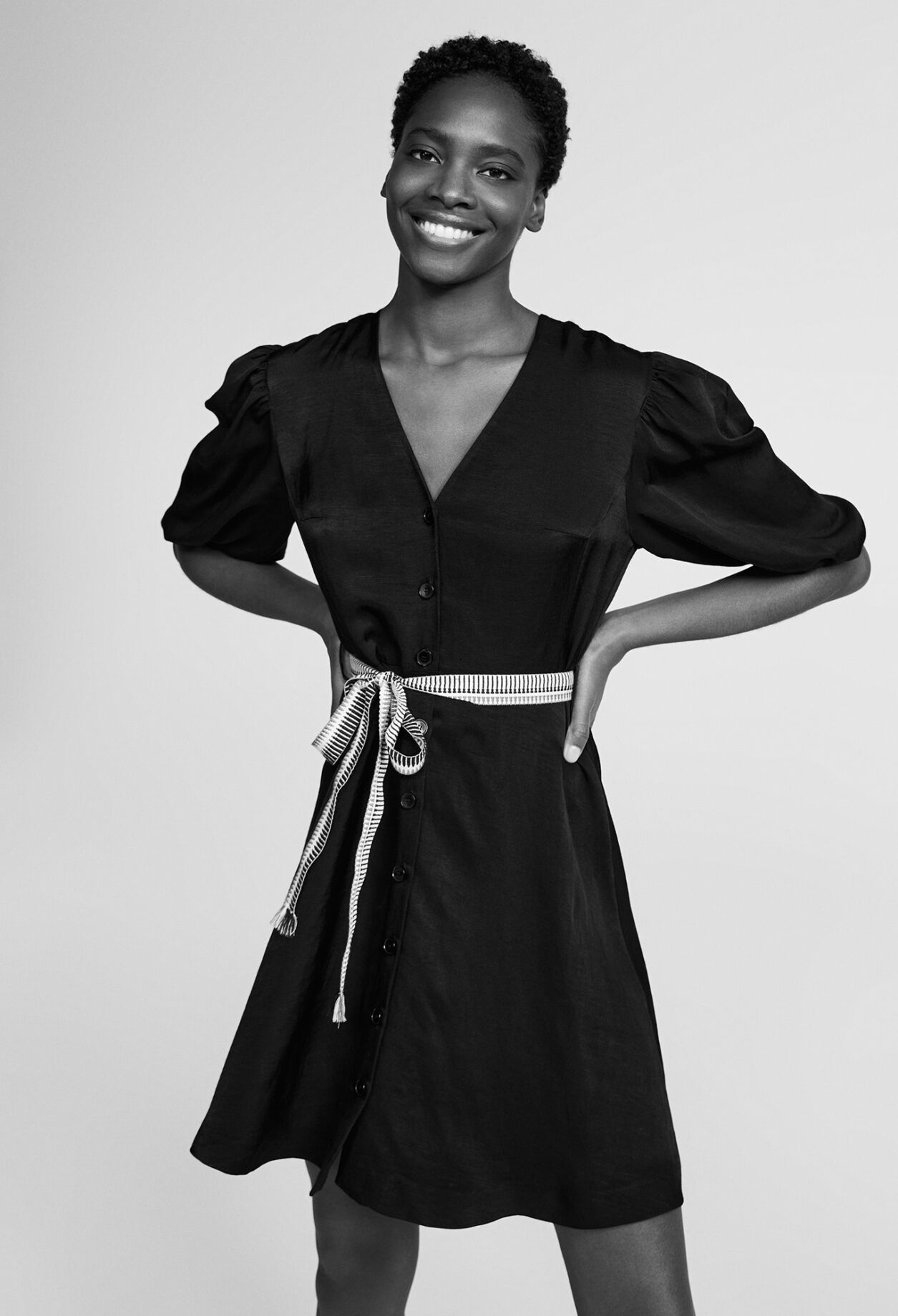 robe boutonnée