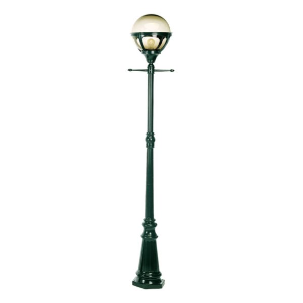 K.S. Verlichting Lampadaire d’extérieur Bali, 215 cm, vert K.S. Verlichting