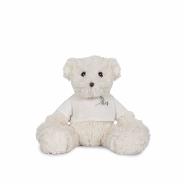 Ours en peluche 30 cm white – BebeDeParis