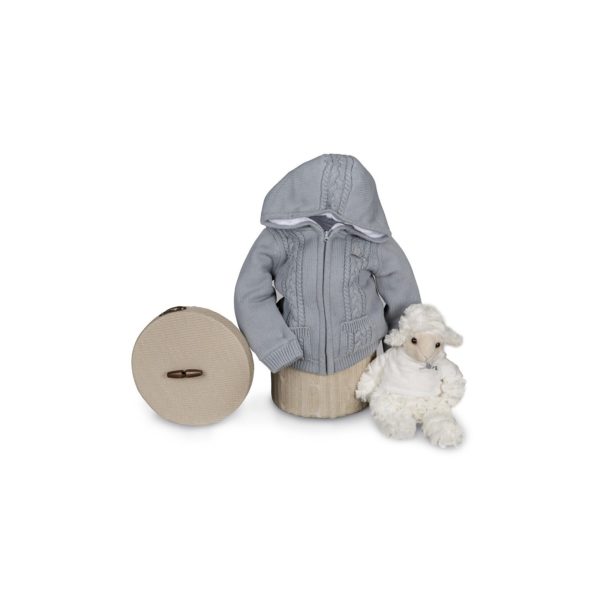 Panier naissance bon temps (veste polaire) gris - BebeDeParis