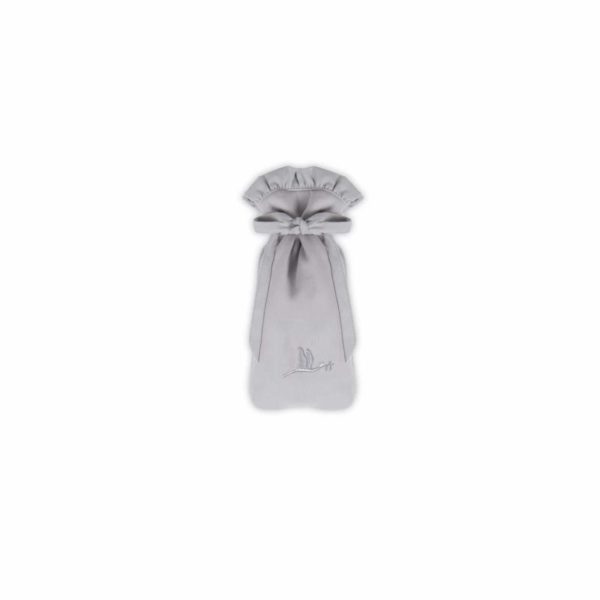 Pochette biberon gris - BebeDeParis