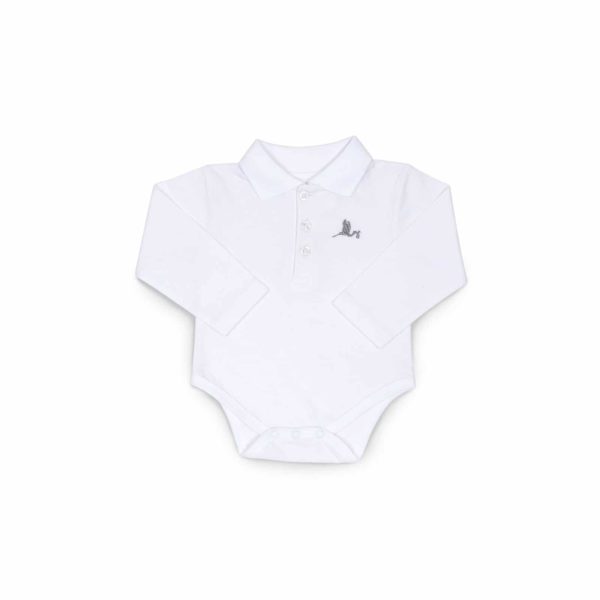 Polo body bebedeparis white - BebeDeParis
