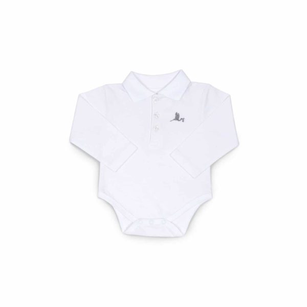 Polo body bebedeparis white – BebeDeParis