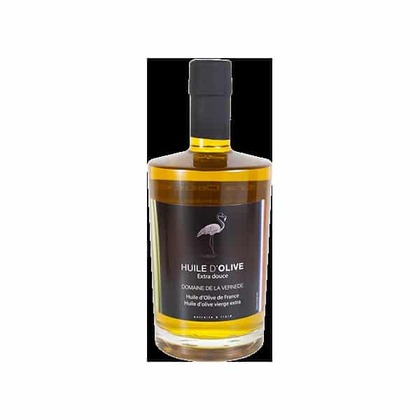 La Vernède Huile d’olives – Extra Douce – Bouteille de 500ml