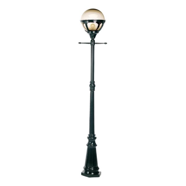 K.S. Verlichting Lampadaire d’extérieur Bali, 215 cm, noir K.S. Verlichting