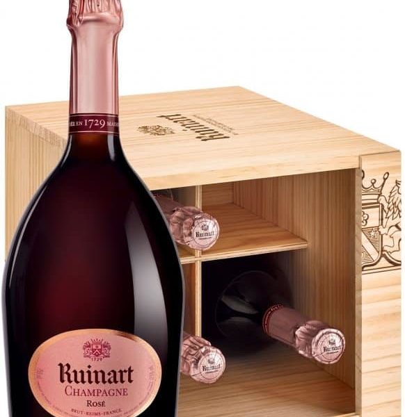 Champagne Caisse Cave Rosé Ruinart