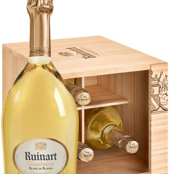 Champagne Caisse cave Blanc de Blancs Ruinart