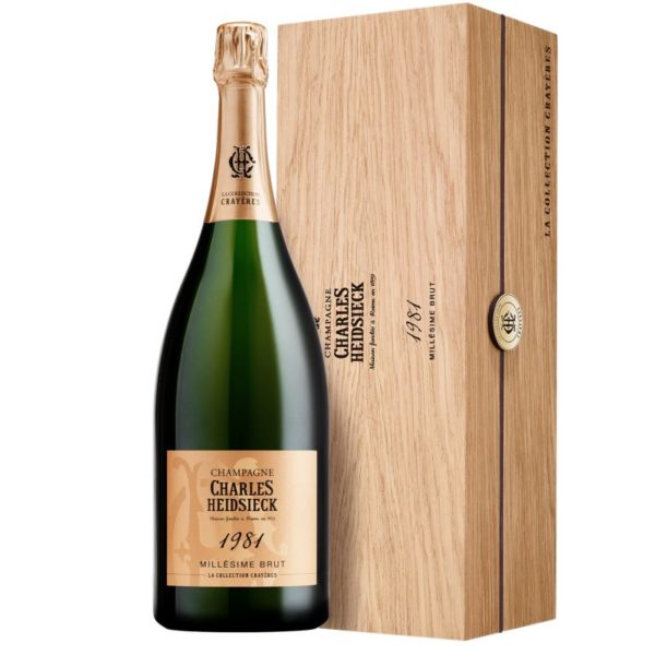 Champagne Collection Crayères – Brut 1981 Charles Heidsieck