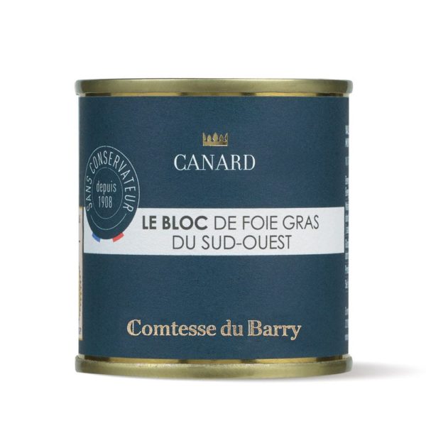 Bloc de foie gras de canard du Sud-Ouest 100g-Comtesse du Barry