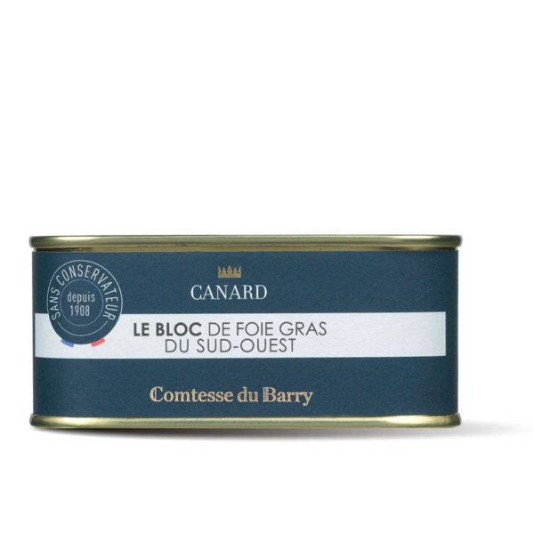 Bloc de foie gras de canard du Sud-Ouest 210g-Comtesse du Barry