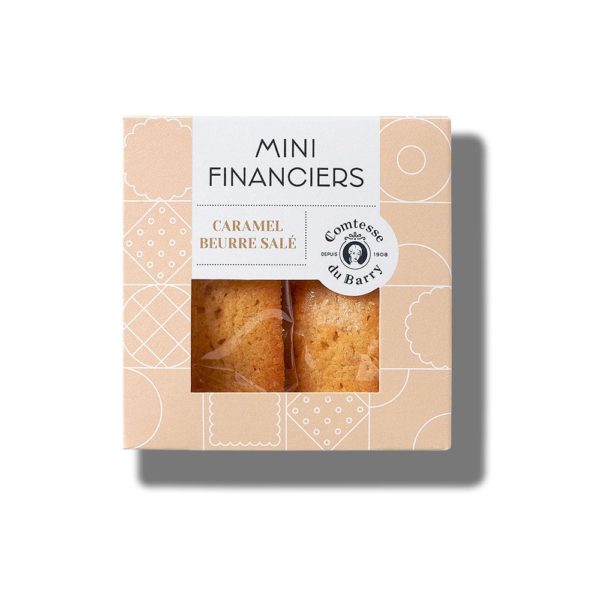 Mini Financiers Caramel Beurre Salé 100g-Comtesse du Barry