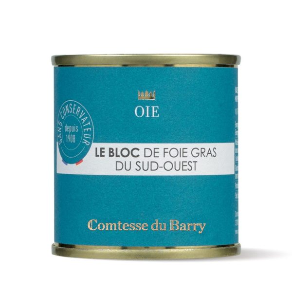 Bloc de foie gras d'oie du Sud-Ouest 100g-Comtesse du Barry