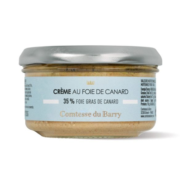 Crème au foie de canard 120g-Comtesse du Barry