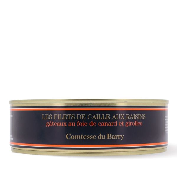 Filets de caille aux raisins-Comtesse du Barry