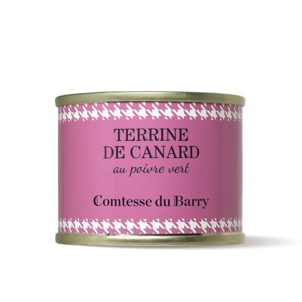 Terrine de canard au poivre vert-Comtesse du Barry
