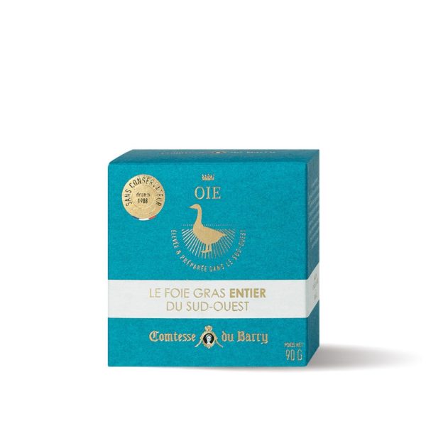 Foie gras d’oie entier 90g-Comtesse du Barry
