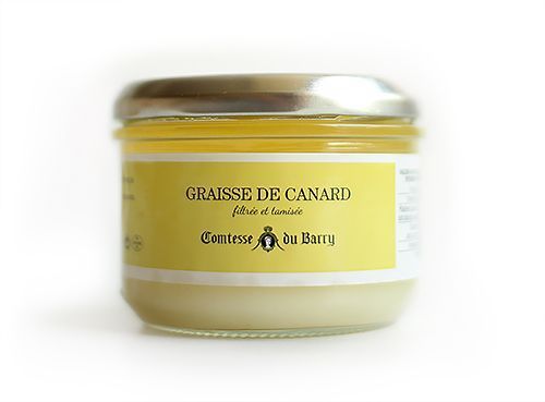 Graisse de canard filtrée et tamisée 190g-Comtesse du Barry