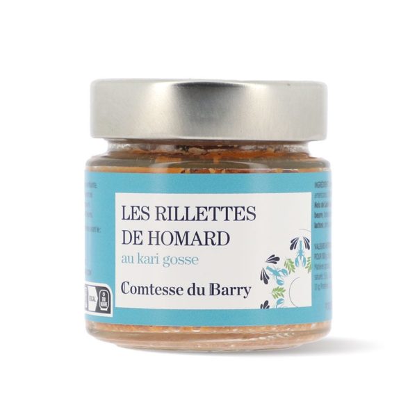 Rillettes de homard au Kari Gosse 100g-Comtesse du Barry