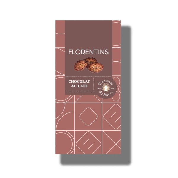 Florentins au chocolat au lait 35g-Comtesse du Barry