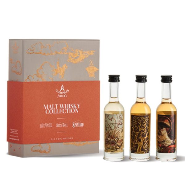 Coffret Whisky Compass Box 3 x 5 cl-Comtesse du Barry