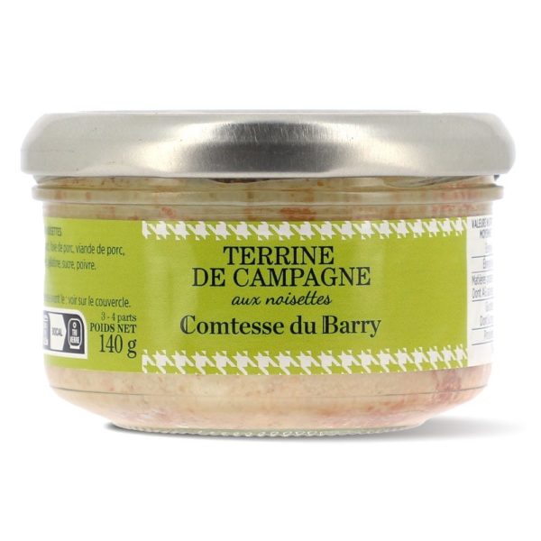 Terrine de campagne aux noisettes-Comtesse du Barry