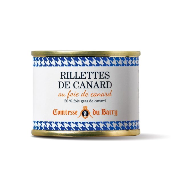 Rillettes de canard au foie de canard-Comtesse du Barry