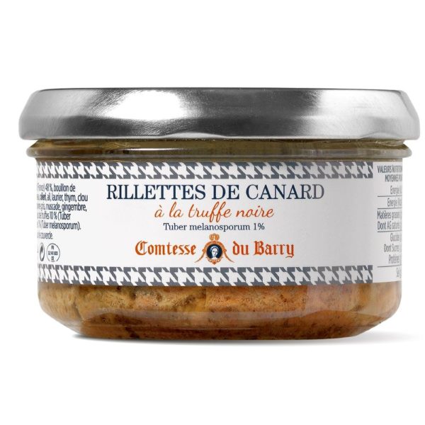 Rillettes de canard à la truffe noire-Comtesse du Barry