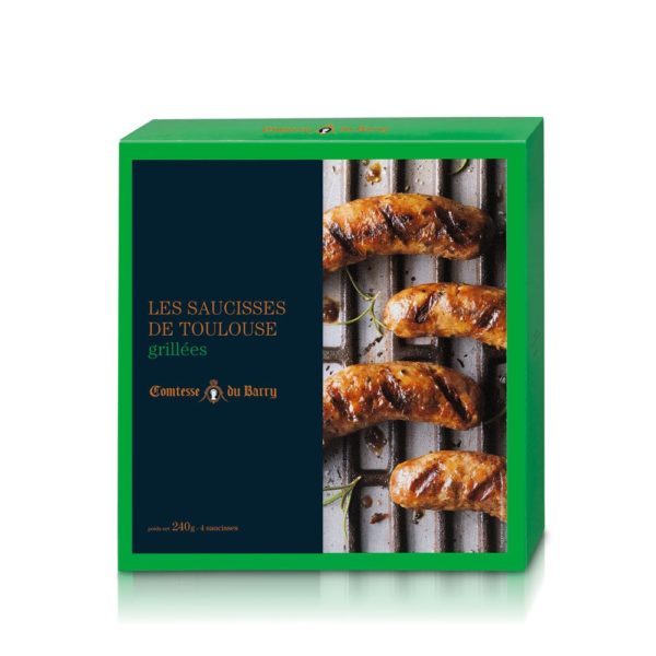 Saucisses de Toulouse grillées-Comtesse du Barry