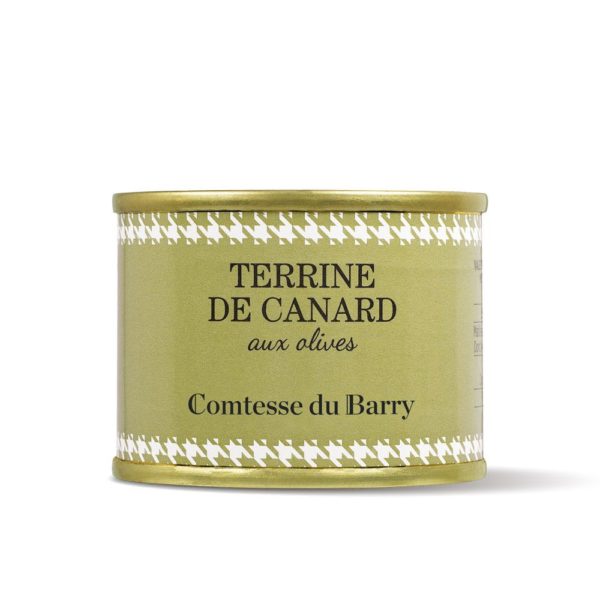 Terrine de canard aux olives-Comtesse du Barry