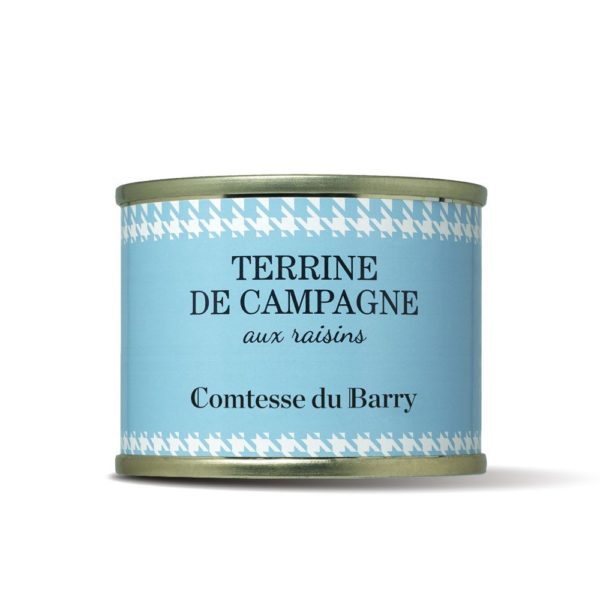 Terrine de campagne aux raisins-Comtesse du Barry
