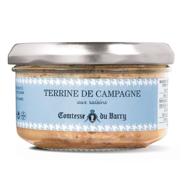 Terrine de campagne aux raisins-Comtesse du Barry