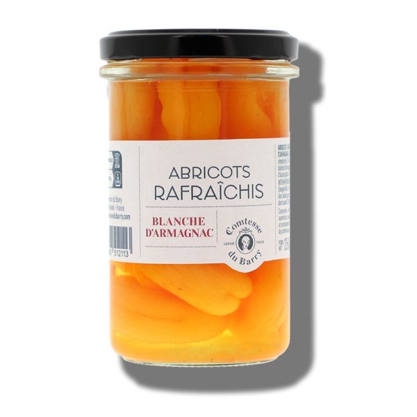 Abricots rafraîchis à la Blanche d'Armagnac 250g-Comtesse du Barry