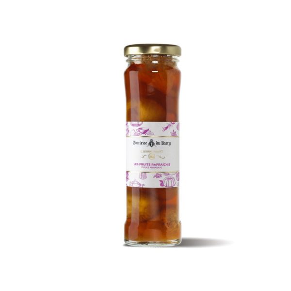 Figues rafraîchies à l’Armagnac-Comtesse du Barry