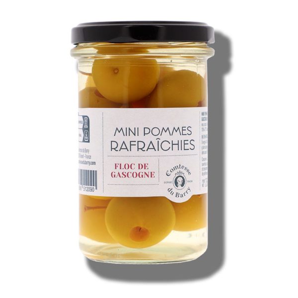 Mini pommes rafraîchies au Floc de Gascogne 250g-Comtesse du Barry