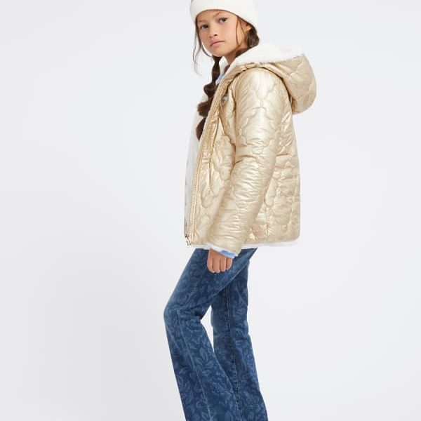 Veste Réversible Imitation Fourrure – Guess