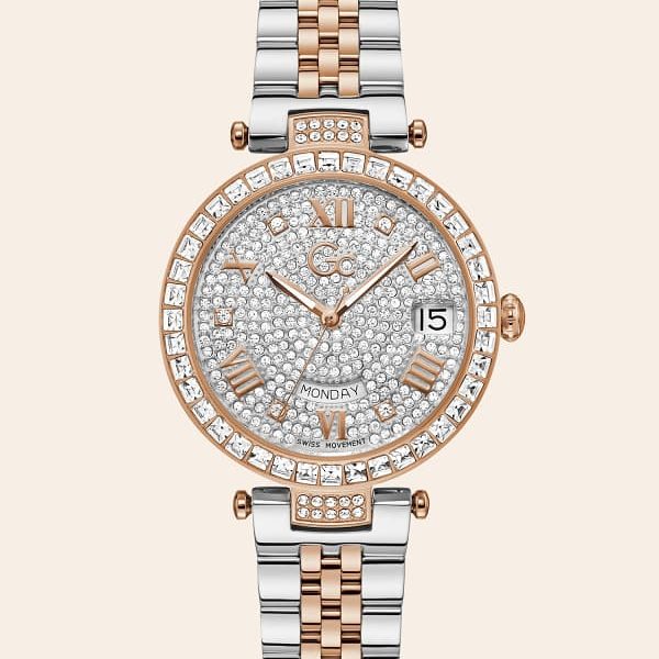Montre Gc À Quartz En Acier – Guess