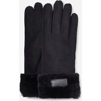 UGG Turn Cuff Gants pour Femme in Black, Taille S, Shearling