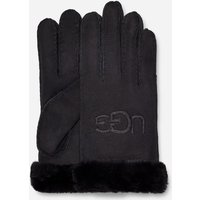 UGG Sheepskin Embroidered Gants in Black, Taille S, Shearling