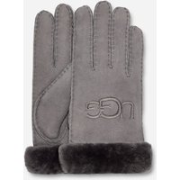 UGG Sheepskin Embroidered Gants in Grey, Taille S, Shearling