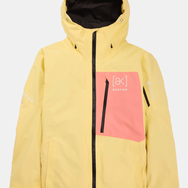 Burton  - Veste [ak] Cyclic GORE-TEX 2 L homme, Buttermilk / Reef Pink, XXL