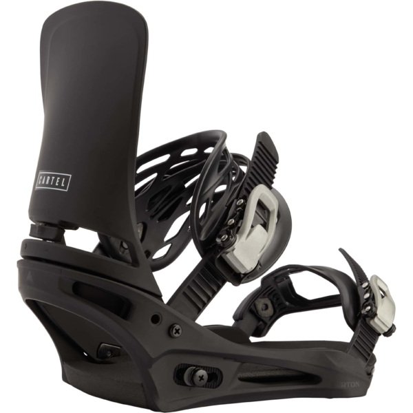Burton - Fixations pour snowboard Cartel Re:Flex homme, Black, S