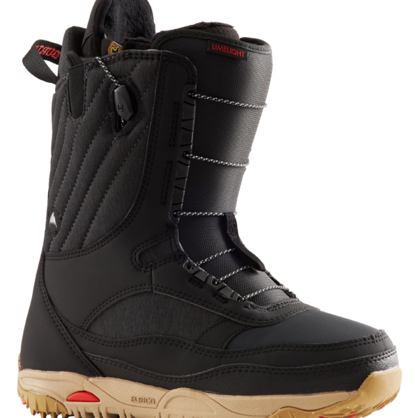 Burton – Boots de snowboard Limelight pour femme, Black, 7.5