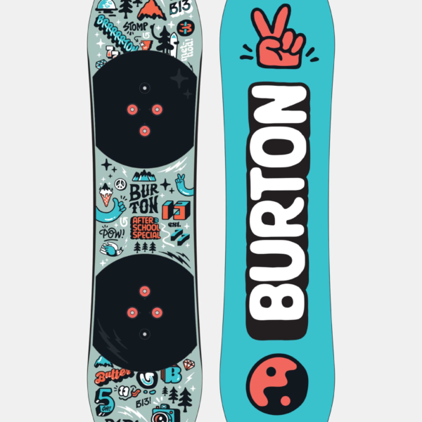 Burton - Set snowboard After School enfant, Graphic, 080
