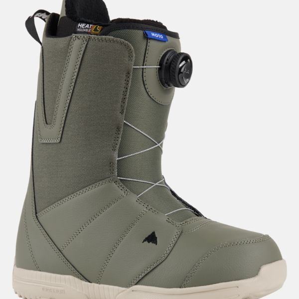 Burton – Boots de snowboard Moto BOA® pour homme, Forest Moss, 12