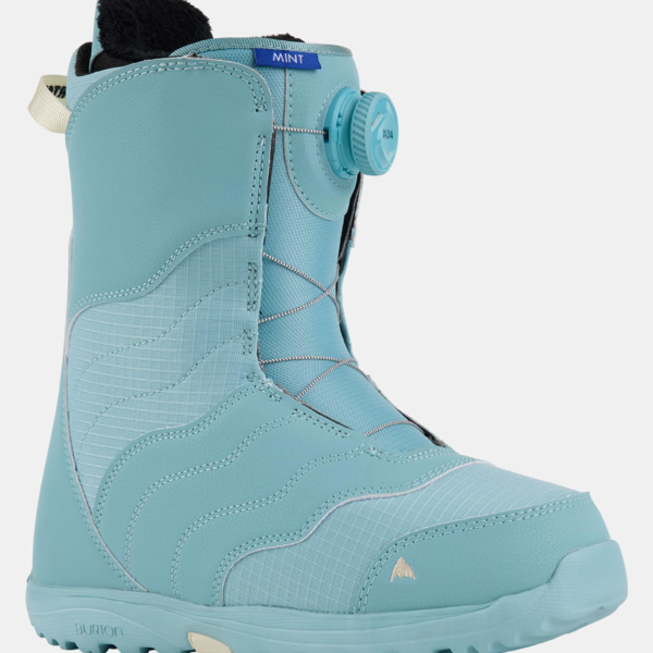 Burton – Boots de snowboard Mint BOA® pour femme, Rock Lichen, 5.0