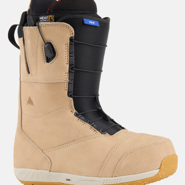 Burton – Boots de snowboard Ion Leather homme, Sandstone, 11
