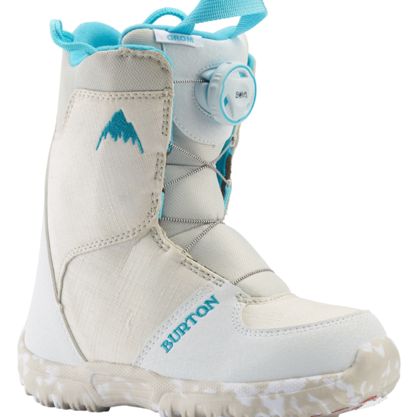 Burton - Boots de snowboard Grom BOA® enfant, White, 2K