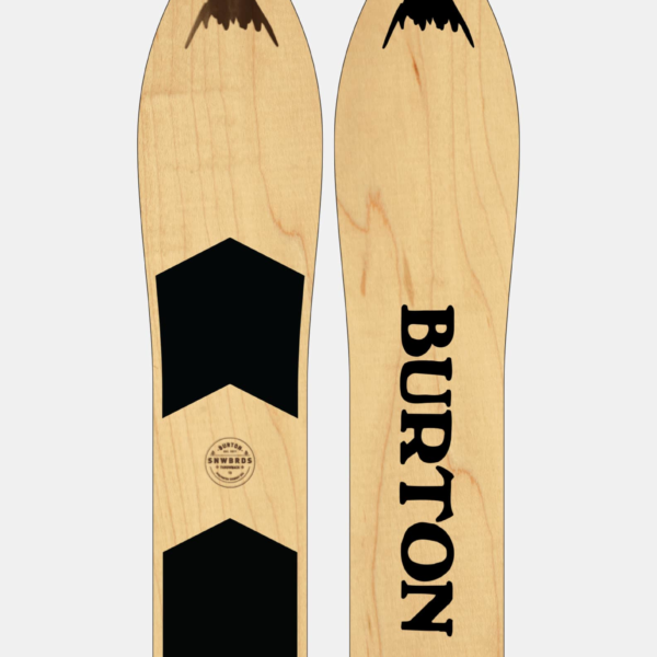 Burton – Snowboard Throwback, Graphic, 130