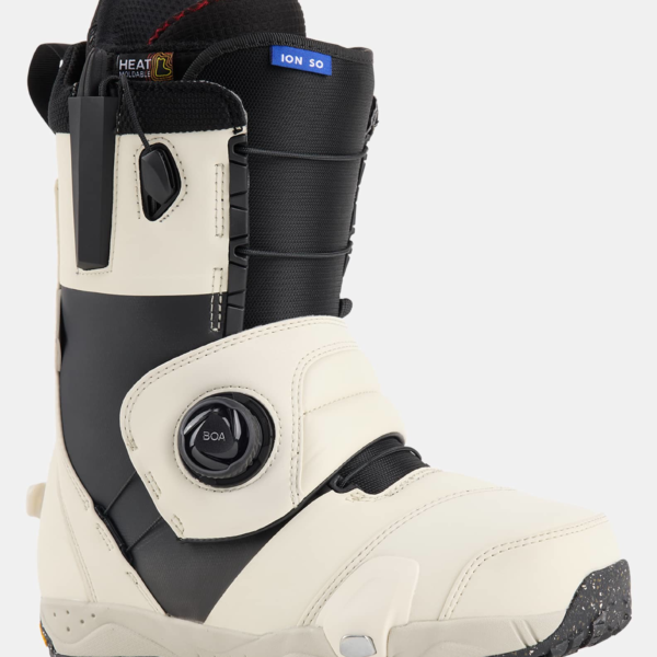 Burton – Boots de snowboard Ion Step On® homme, Stout White / Black, 7.5