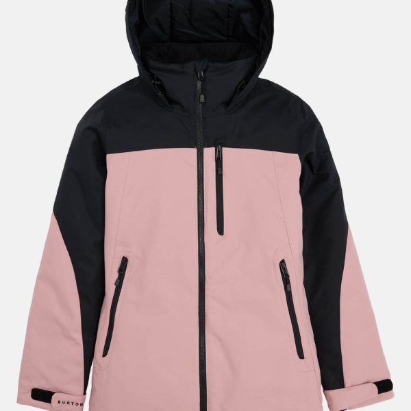 Burton - Veste femme Lelah 2 L, True Black / Powder Blush, XS